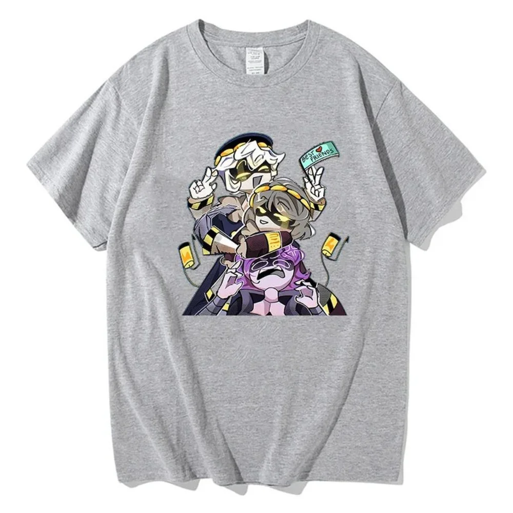 Unisex Pure Cotton MURDER DRONES T-Shirt , O-Neck Solid Color Tee shirts Tops - Picture 4 of 10